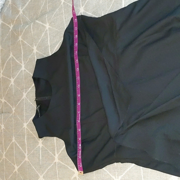 NWT Global Vasion Asymmetric Black Dress - Picture 6 of 7